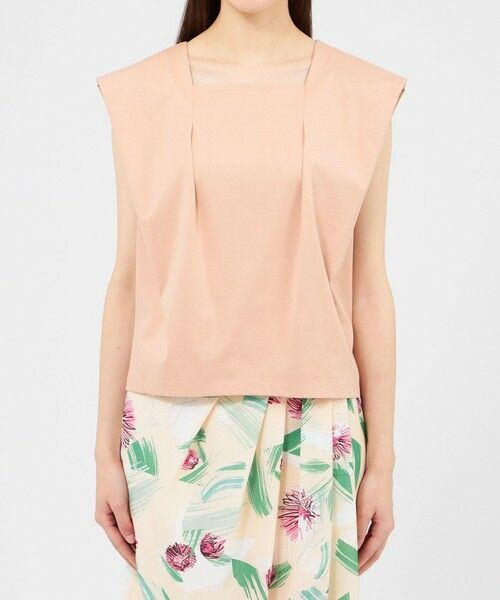 EPOCA / エポカ カットソー | プレーティングジャージー　スクエアネックカットソー | 詳細5