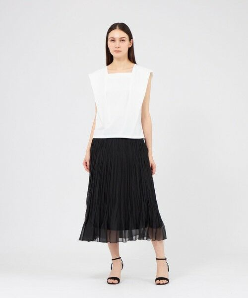 EPOCA / エポカ カットソー | プレーティングジャージー　スクエアネックカットソー | 詳細1