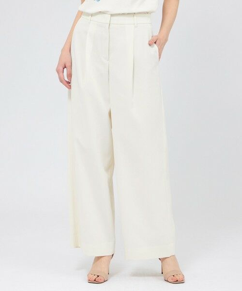 EPOCA / エポカ その他パンツ | チノワイドパンツ（オフホワイト1）