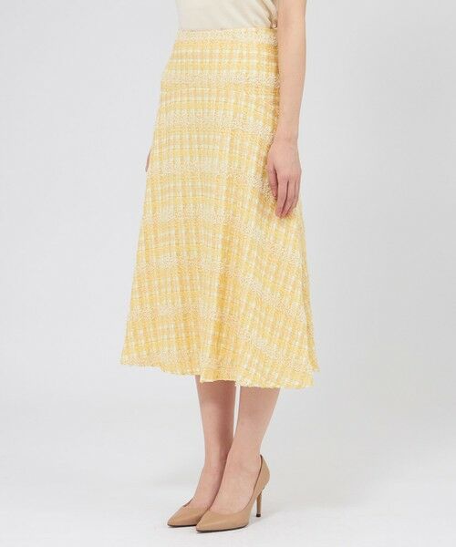 EPOCA / エポカ ロング・マキシ丈スカート | シアーライトツイード フレアスカート | 詳細7