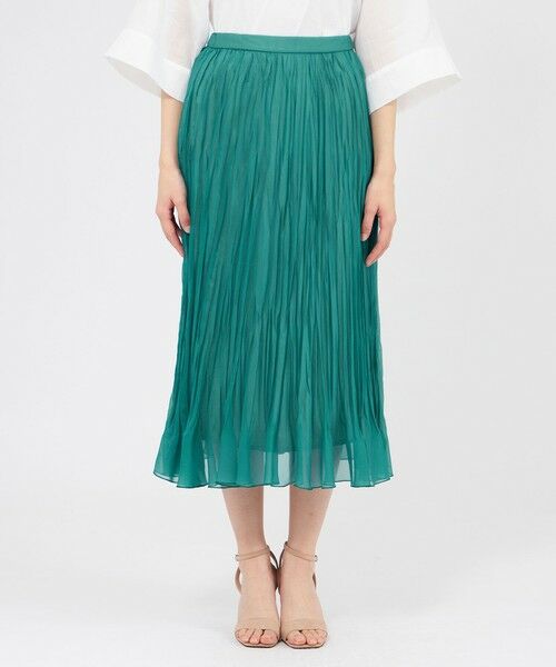 EPOCA / エポカ ロング・マキシ丈スカート | シアーオーガンジー プリーツスカート | 詳細6