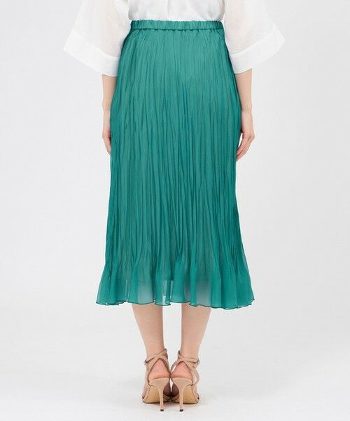 EPOCA / エポカ ロング・マキシ丈スカート | シアーオーガンジー プリーツスカート | 詳細8