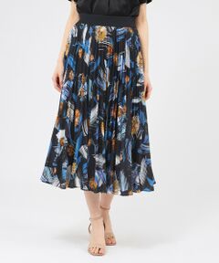 EPOCA / エポカ ロング・マキシ丈スカート | ペインティングベリス プリーツスカート