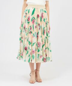 EPOCA / エポカ ロング・マキシ丈スカート | ペインティングベリス プリーツスカート