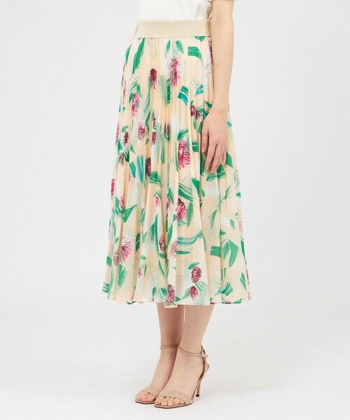 EPOCA / エポカ ロング・マキシ丈スカート | ペインティングベリス プリーツスカート | 詳細7