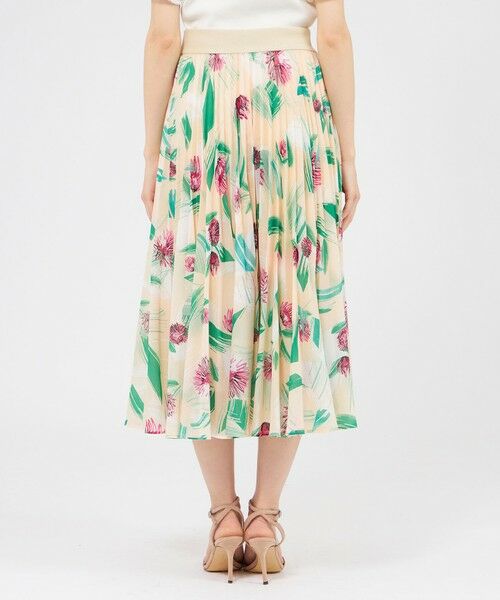 EPOCA / エポカ ロング・マキシ丈スカート | ペインティングベリス プリーツスカート | 詳細8
