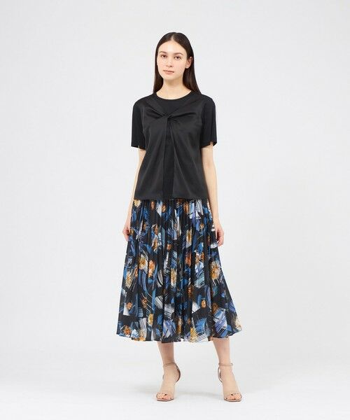 EPOCA / エポカ ロング・マキシ丈スカート | ペインティングベリス プリーツスカート | 詳細1