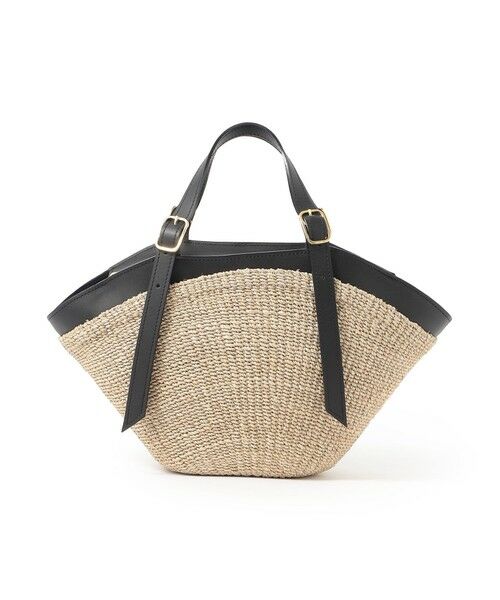 EPOCA / エポカ メッセンジャーバッグ・ウエストポーチ | 【VIOLAd'ORO】MIROカゴバッグ《WEB＆EPOCA THE SHOP店舗限定》（ブラック1）