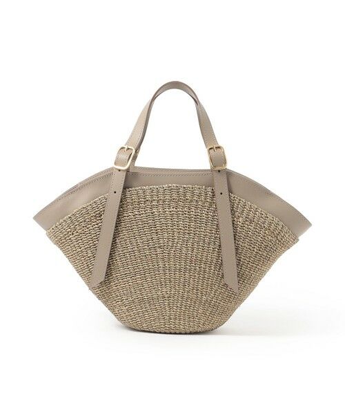 EPOCA / エポカ メッセンジャーバッグ・ウエストポーチ | 【VIOLAd'ORO】MIROカゴバッグ《WEB＆EPOCA THE SHOP店舗限定》（ベージュ1）