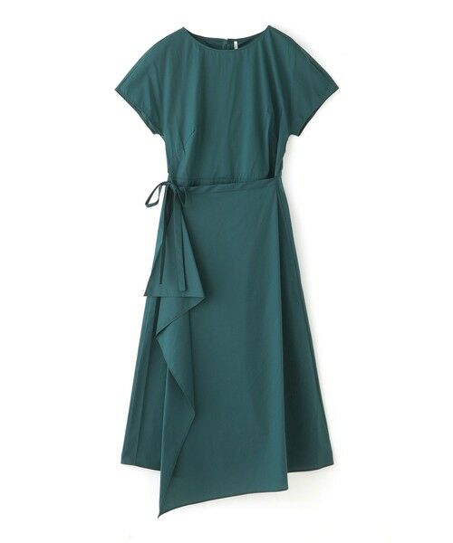 EPOCA / エポカ ロング・マキシ丈ワンピース | 【LIVIANA CONTI】ラップドレス《WEB＆EPOCA THE SHOP店舗限定》（グリーン5）