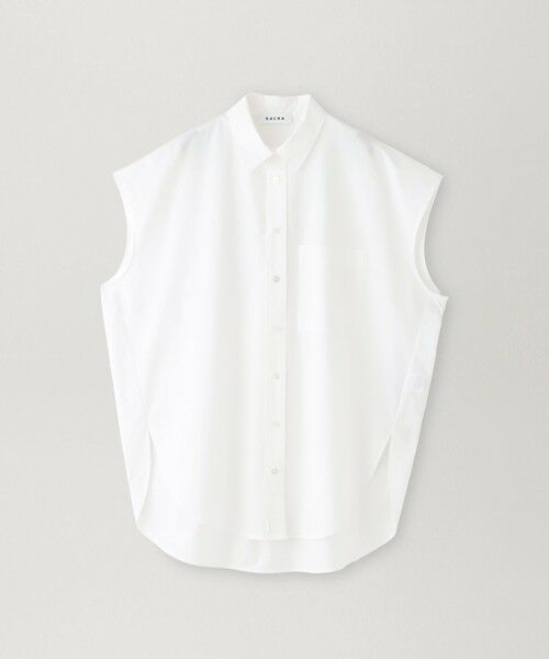 EPOCA / エポカ シャツ・ブラウス | 【SACRA】ポプリンシャツ《WEB＆EPOCA THE SHOP店舗限定》（ホワイト1）