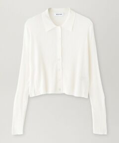 EPOCA / エポカ ニット・セーター | 【SACRA】ポロニットカーディガン《WEB＆EPOCA THE SHOP店舗限定》