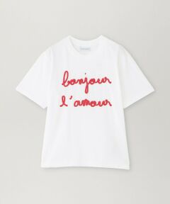 EPOCA / エポカ カットソー | 【MAISON LABICHE】bonjour l'amourカットソー《WEB＆EPOCA THE SHOP店舗限定》