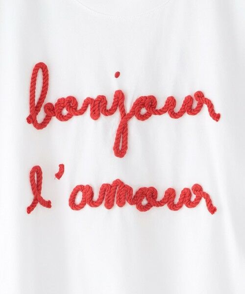 EPOCA / エポカ カットソー | 【MAISON LABICHE】bonjour l'amourカットソー《WEB＆EPOCA THE SHOP店舗限定》 | 詳細5