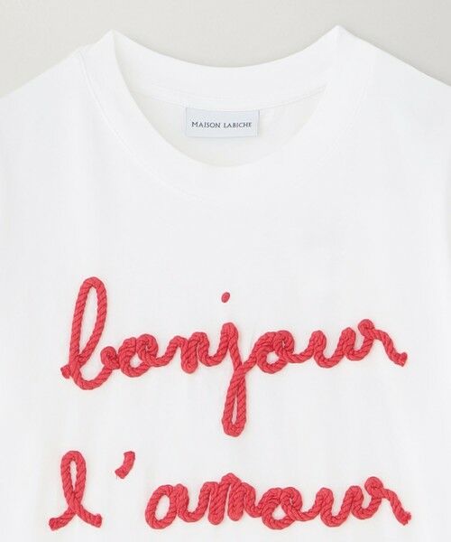 EPOCA / エポカ カットソー | 【MAISON LABICHE】bonjour l'amourカットソー《WEB＆EPOCA THE SHOP店舗限定》 | 詳細2