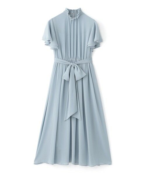 EPOCA / エポカ ロング・マキシ丈ワンピース | 【EPOCA STORIA】シフォンドレス《WEB＆EPOCA THE SHOP店舗限定》（ブルー5）