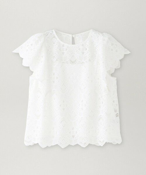 EPOCA / エポカ シャツ・ブラウス | 【EPOCA STORIA】レースブラウス《WEB＆EPOCA THE SHOP店舗限定》（ホワイト1）