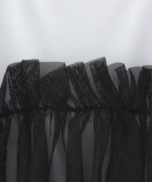 EPOCA / エポカ カットソー | 【EPOCA STORIA】チュールコンビカットソー《WEB＆EPOCA THE SHOP店舗限定》 | 詳細5