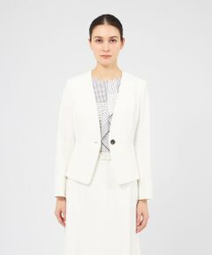 EPOCA / エポカ ノーカラージャケット | 【24 TWENTY FOUR JACKET COOL】 ノーカラージャケット