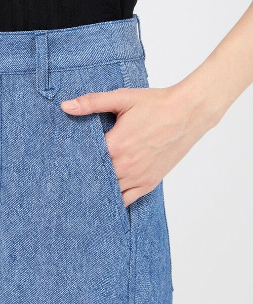 EPOCA / エポカ その他パンツ | リネンコットンデニム ワイドパンツ | 詳細10
