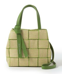 EPOCA / エポカ メッセンジャーバッグ・ウエストポーチ | 【ALMA TONUTTI】リボン編みバッグ《WEB＆EPOCA THE SHOP店舗限定》