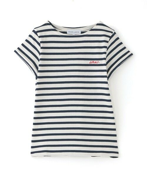 EPOCA / エポカ カットソー | 【MAISON LABICHE】amourボーダーカットソー《WEB＆EPOCA THE SHOP店舗限定》（ネイビー2）