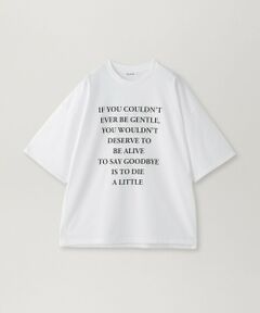 EPOCA / エポカ カットソー | 【SACRA】メッセージカットソー《WEB＆EPOCA THE SHOP店舗限定》