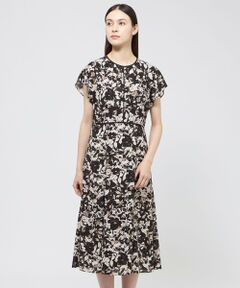 EPOCA / エポカ ロング・マキシ丈ワンピース | シェードフラワー プリントワンピース
