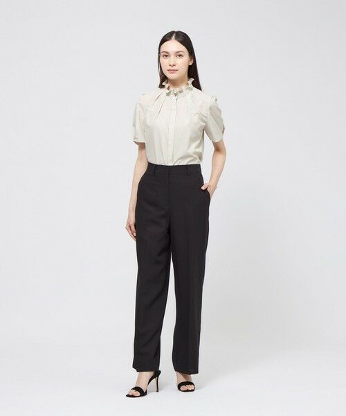 EPOCA / エポカ シャツ・ブラウス | マットタフタ フリルカラーブラウス | 詳細2