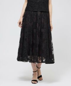 EPOCA / エポカ ロング・マキシ丈スカート | コードリバーレース フレアスカート