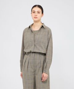 EPOCA / エポカ シャツ・ブラウス | グレンチェックストレッチ ツインシャツ