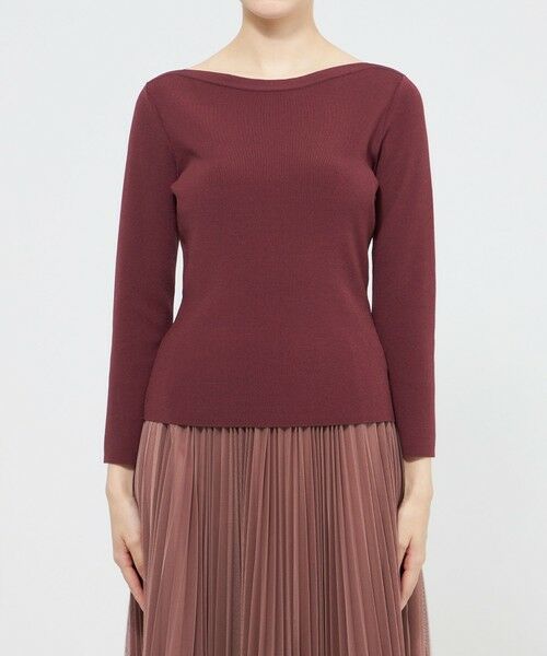 EPOCA / エポカ ニット・セーター | キュプラベーシック ボートネックニットプルオーバー | 詳細6