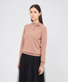 EPOCA / エポカ ニット・セーター | ハイツイストストレッチ リボンタイニット