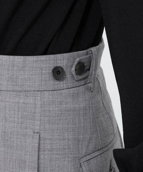 EPOCA / エポカ その他パンツ | プレーンウィーブストレッチ ワイドストレートパンツ | 詳細7