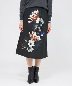 EPOCA / エポカ ロング・マキシ丈スカート | ディグニファイドフラワー タックスカート