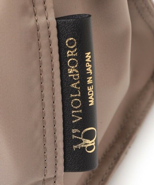 EPOCA / エポカ メッセンジャーバッグ・ウエストポーチ | 【VIOLAd'ORO】ナイロンハンドバッグ《WEB&EPOCA THE SHOP店舗限定》 | 詳細7