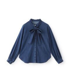 EPOCA / エポカ シャツ・ブラウス | 【EPOCA STORIA】テンセルダンガリーブラウス《WEB＆EPOCA THE SHOP店舗限定》