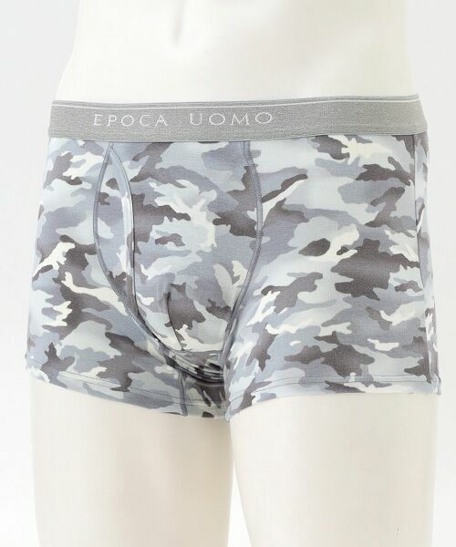 EPOCA UOMO(underwear & loungewear)/エポカ ウォモ(アンダーウェア&ラウンジウェア) 前開きボクサーブリーフ グレー LL EPOCA UOMO(underwear & loungewear)/エポカ ウォモ(アンダーウェア&ラウンジウェア) 前開きボクサーブリーフ グレー LL