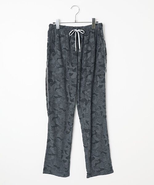 EPOCA UOMO(underwear & loungewear)/エポカ ウォモ(アンダーウェア&ラウンジウェア) 前閉じロングテーパードパンツ ブラック M EPOCA UOMO(underwear & loungewear)/エポカ ウォモ(アンダーウェア&ラウンジウェア) 前閉じロングテーパードパンツ ブラック M