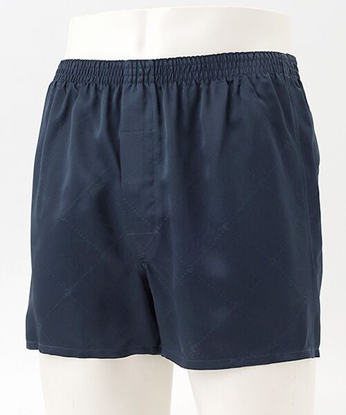 新品 エポカ　EPOCA　高級　シルクトランクス 　Lサイズ　上質絹100％　黒　定価5940円　百貨店取扱　ハイクラスの方に⑨ シルク トランクス返品不可商品 （ブラック）