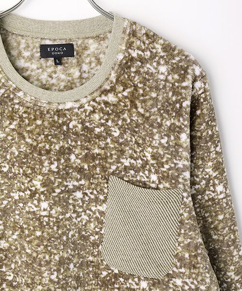 EPOCA UOMO（underwear ＆ loungewear） / エポカ　ウォモ（アンダーウェア＆ラウンジウェア） ルームウェア | 長袖クルーネックシャツ | 詳細3