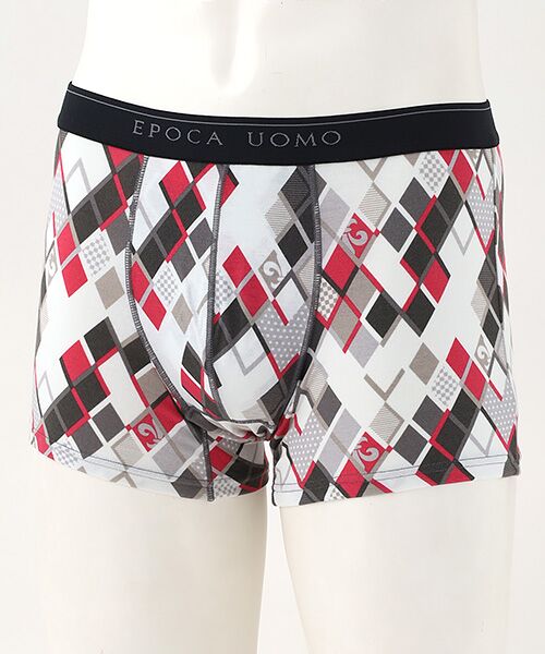 EPOCA UOMO（underwear ＆ loungewear） / エポカ　ウォモ（アンダーウェア＆ラウンジウェア） ボクサーパンツ・ブリーフ | 前閉じボクサーブリーフ（グレー）