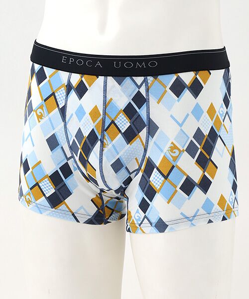 EPOCA UOMO（underwear ＆ loungewear） / エポカ　ウォモ（アンダーウェア＆ラウンジウェア） ボクサーパンツ・ブリーフ | 前閉じボクサーブリーフ（サックス）