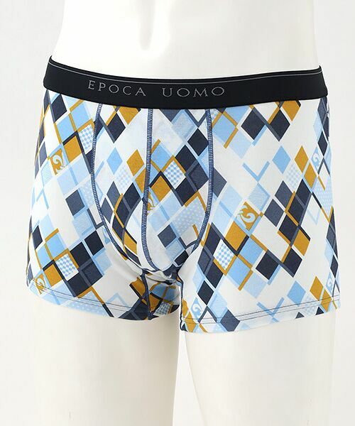 EPOCA UOMO（underwear ＆ loungewear） / エポカ　ウォモ（アンダーウェア＆ラウンジウェア） ボクサーパンツ・ブリーフ | 前閉じボクサーブリーフ（サックス）