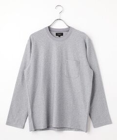 長袖クルーネック