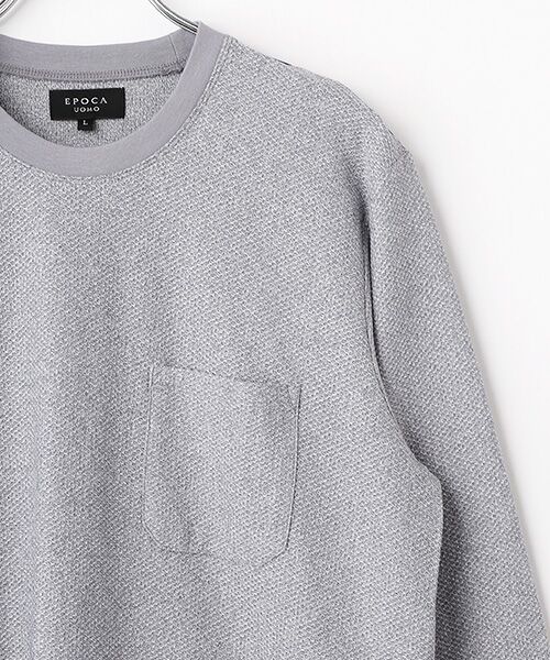 EPOCA UOMO（underwear ＆ loungewear） / エポカ　ウォモ（アンダーウェア＆ラウンジウェア） ルームウェア | 長袖クルーネック | 詳細2