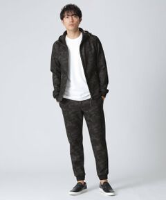 EPOCA UOMO / エポカ　ウォモ ブルゾン | 【セットアップ】ダウンファブリックカモフラブルゾン