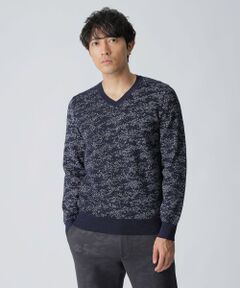 EPOCA UOMO / エポカ　ウォモ その他トップス | カモフラジャカードニット