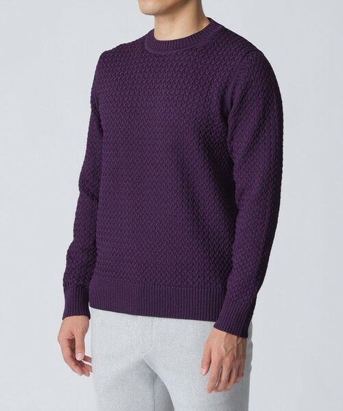 EPOCA UOMO / エポカ ウォモ その他トップス | クランククルーネックニット | 詳細10