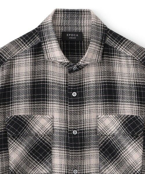 EPOCA UOMO / エポカ ウォモ シャツ・ブラウス | ウールミックスチェックシャツ | 詳細5
